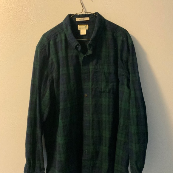 L.L. Bean Men’s Traditional Fit Flannel Shirt – Size XL - Picture 1 of 2